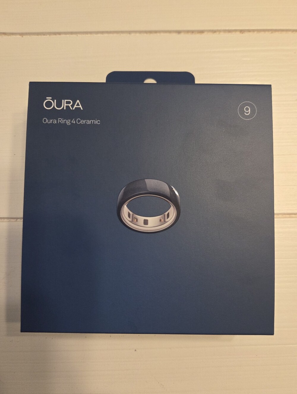Oura Ring 4 Ceramic - Midnight Blue